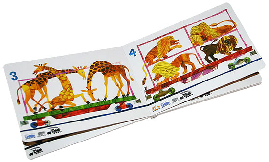 1,2,3... hai la Zoo! de Eric Carle
